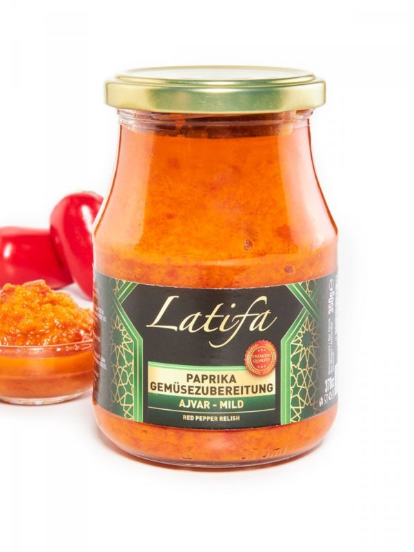 „Ajvar“-Gemüsezubereitung, mild
