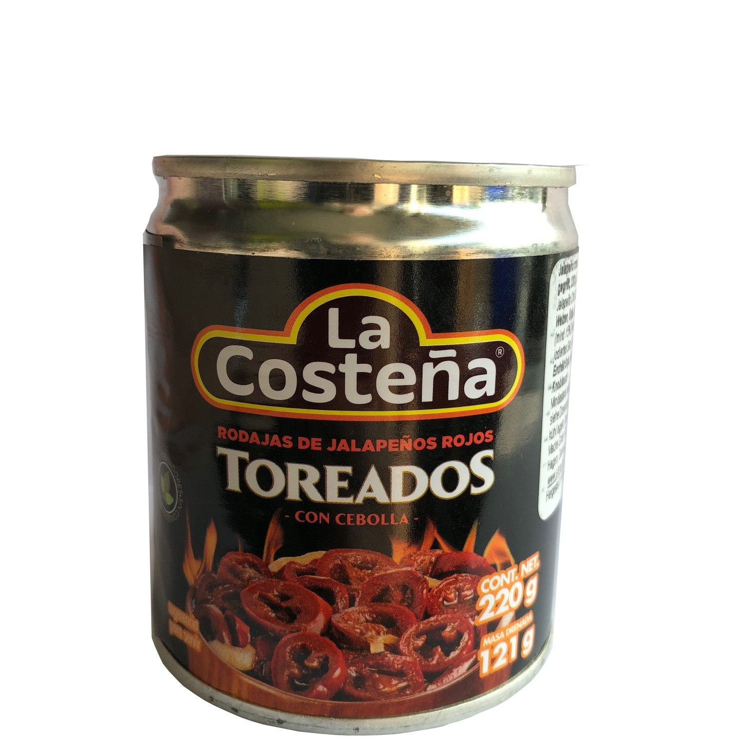 Toreados, rote Jalapeno Scheiben, La Costena