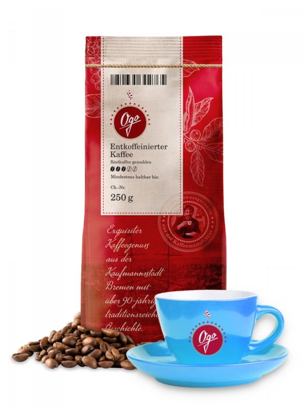 Entkoffeinierter Kaffee, Bohne
