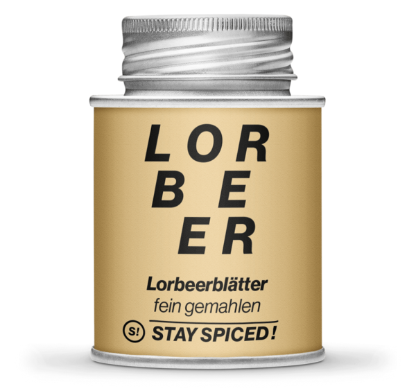 Lorbeerblätter fein-gemahlen