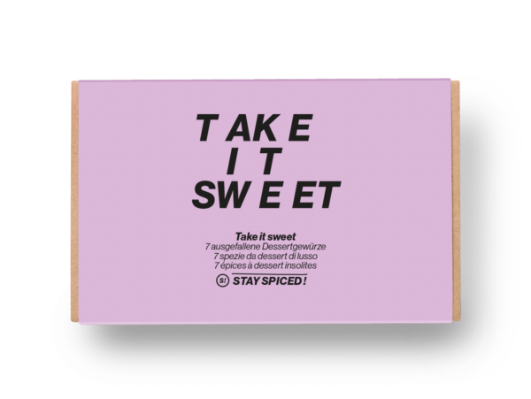 Geschenkbox "Take it sweet"