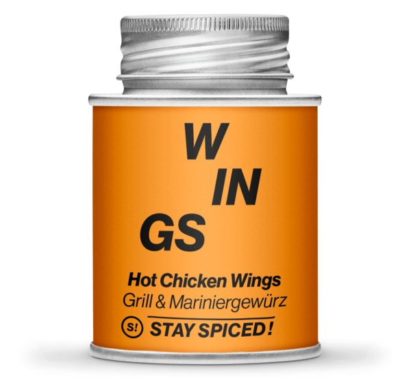 Hot Chicken Wings - Grill & Mariniergewürz
