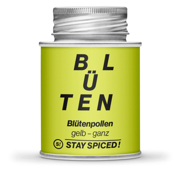 Blütenpollen ganz