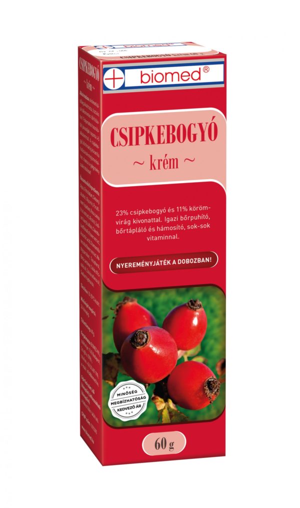 Biomed Csipkebogyó krém 60g,Hagebuttencreme