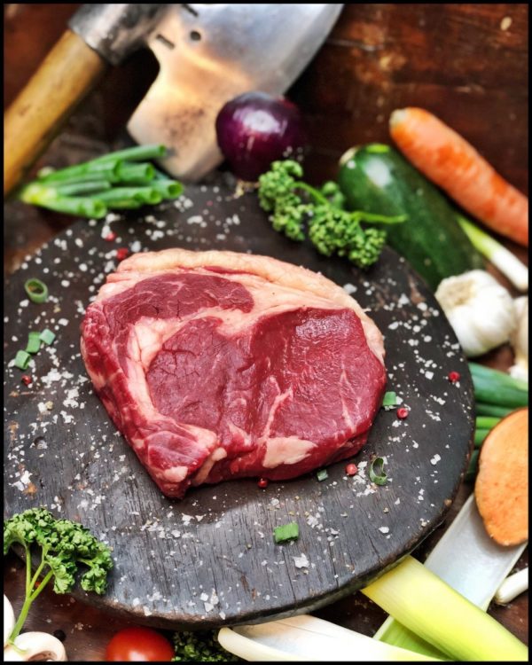 Prime Auslese! Rib Eye vom Black Angus, Dry Aged, Alte Kuh