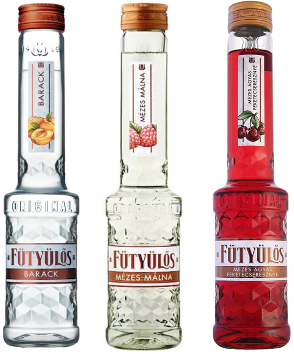 Fütyülös-SPAR-SET 3 x 0,5l Barack,Malna Mézes,Mezes Agyas Feketecseresznye
