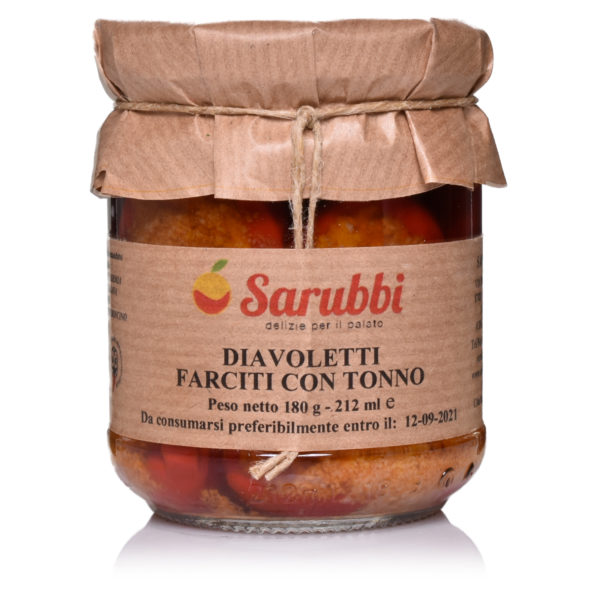 Mit Thunfisch gefüllte Peperoncini- Diavoletti Farciti Con Tonno