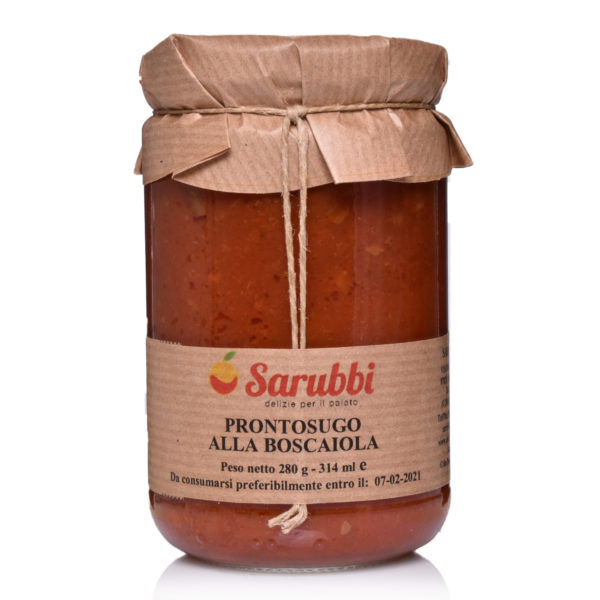 Tomatensauce mit Pilzen und Chilis - Prontosugo Alla Boscaiola