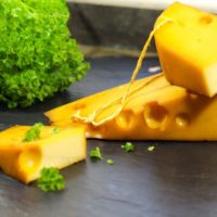 Geräucherter Leerdamer Käse