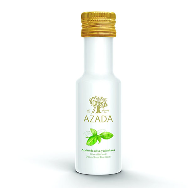 Olivenöl mit Basilikum 100 ml - AZADA