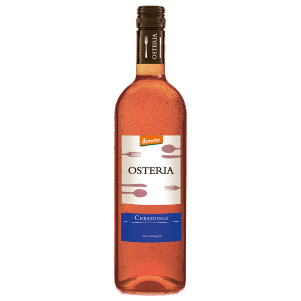 Osteria Rosato Cerasuolo DOC - Bio Roséwein aus Italien, 0.75 l