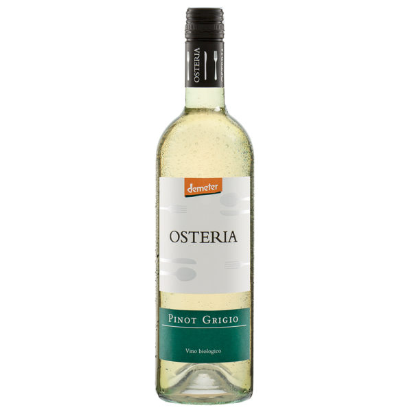 Osteria Pinot Grigio IGT - Bio Weißwein aus Italien, 0.75 l