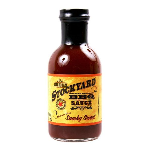 17,00 €/l American Stockyard Smoky Sweet" Grillsauce, BBQ Sauce 350 ml"