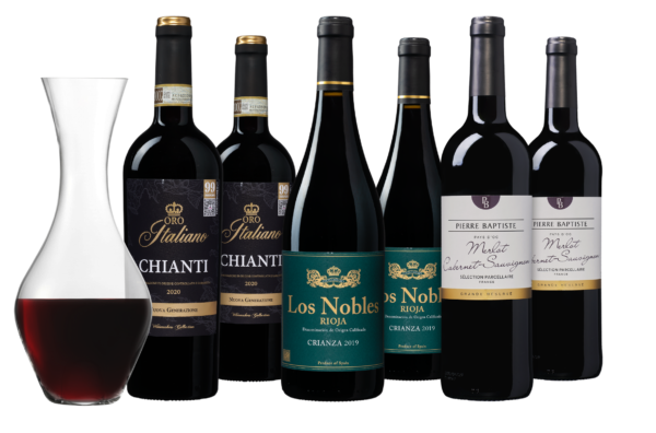 Weinpaket „Weinluxus in der Karaffe“ - die Weinbörse