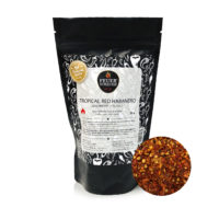 Tropical Red Habanero Flocken, geschrotet - FeuerStreuer Pur