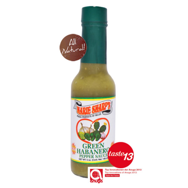 Marie Sharp's Green Habanero Pepper Sauce, 148ml