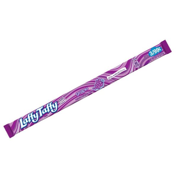 21,83 €/kg Laffy Taffy Rope, Kaubonbon Schlange, verschiedene Geschmacksrichtungen Grape