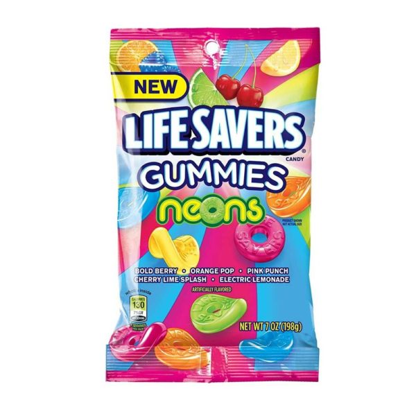 20,15 €/kg Lifesavers Gummies Neons 198g