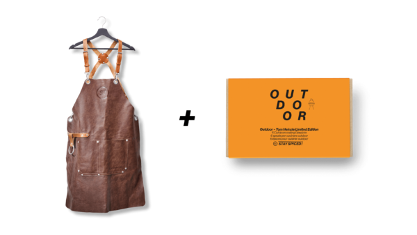 Geschenkset - OUTDOOR Grillbox inkl. Schürze