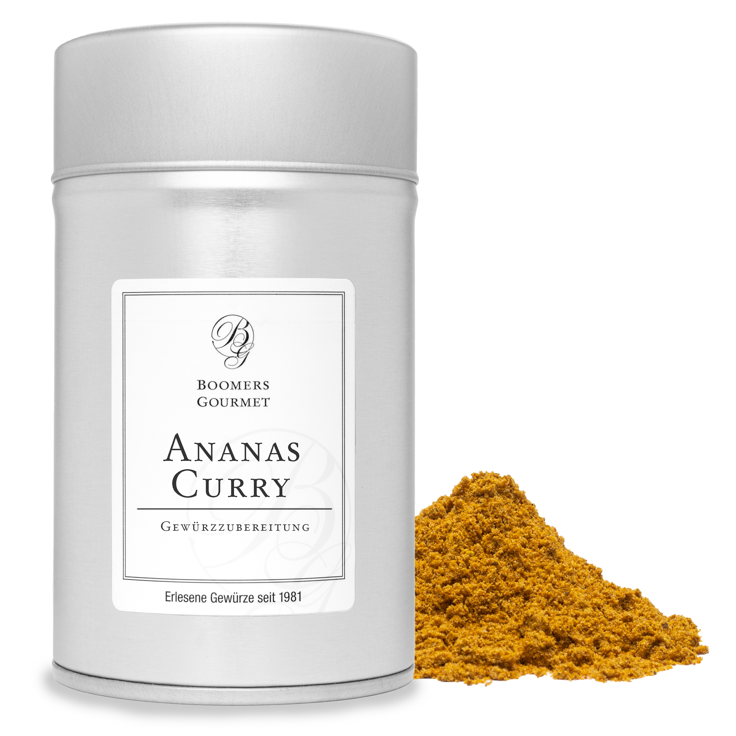 Ananas Curry Gewürzzubereitung