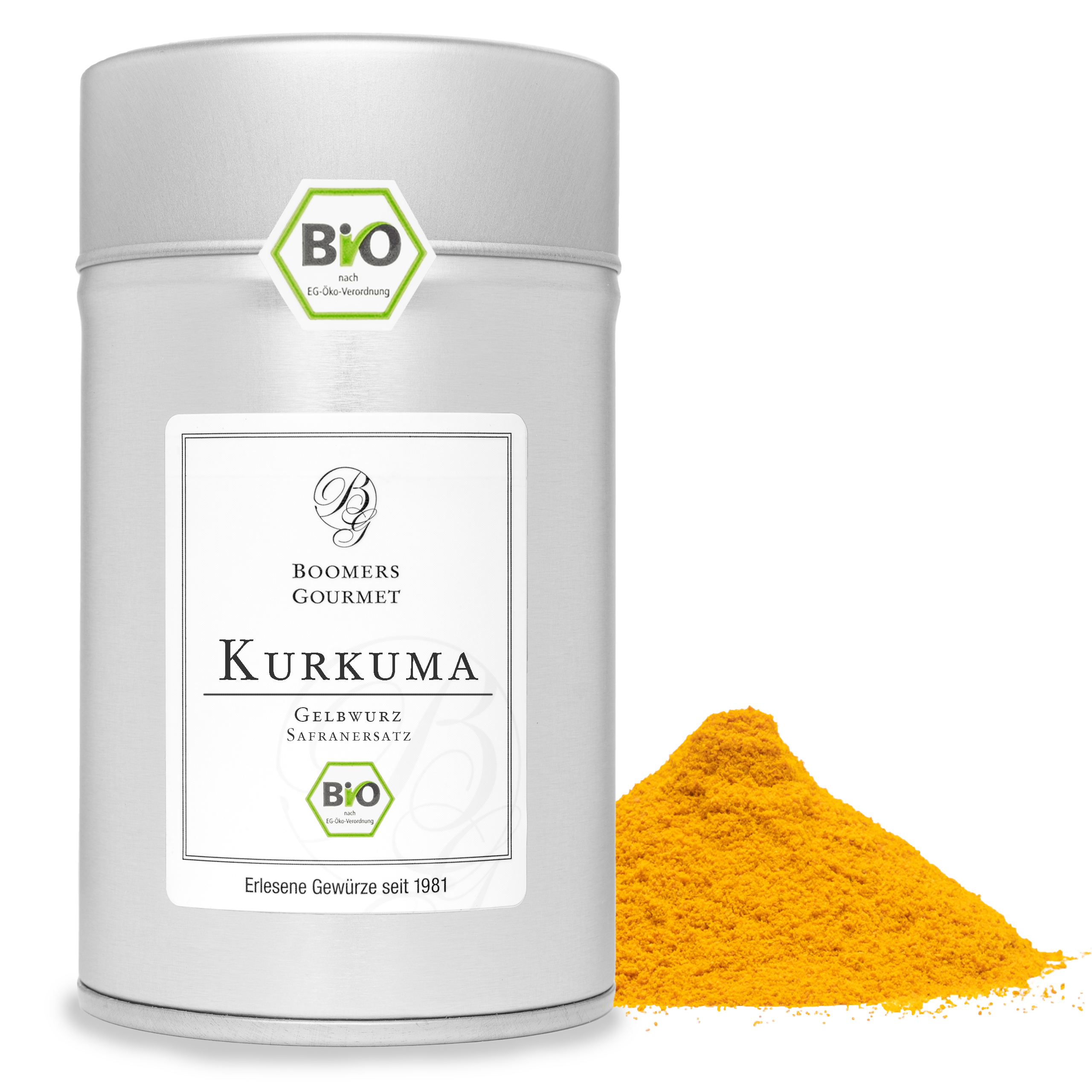 Kurkuma BIO, gemahlen