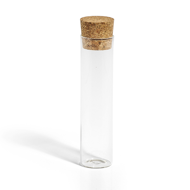 Flachbodenglas für Gewürze, 120 x Ø 30 mm