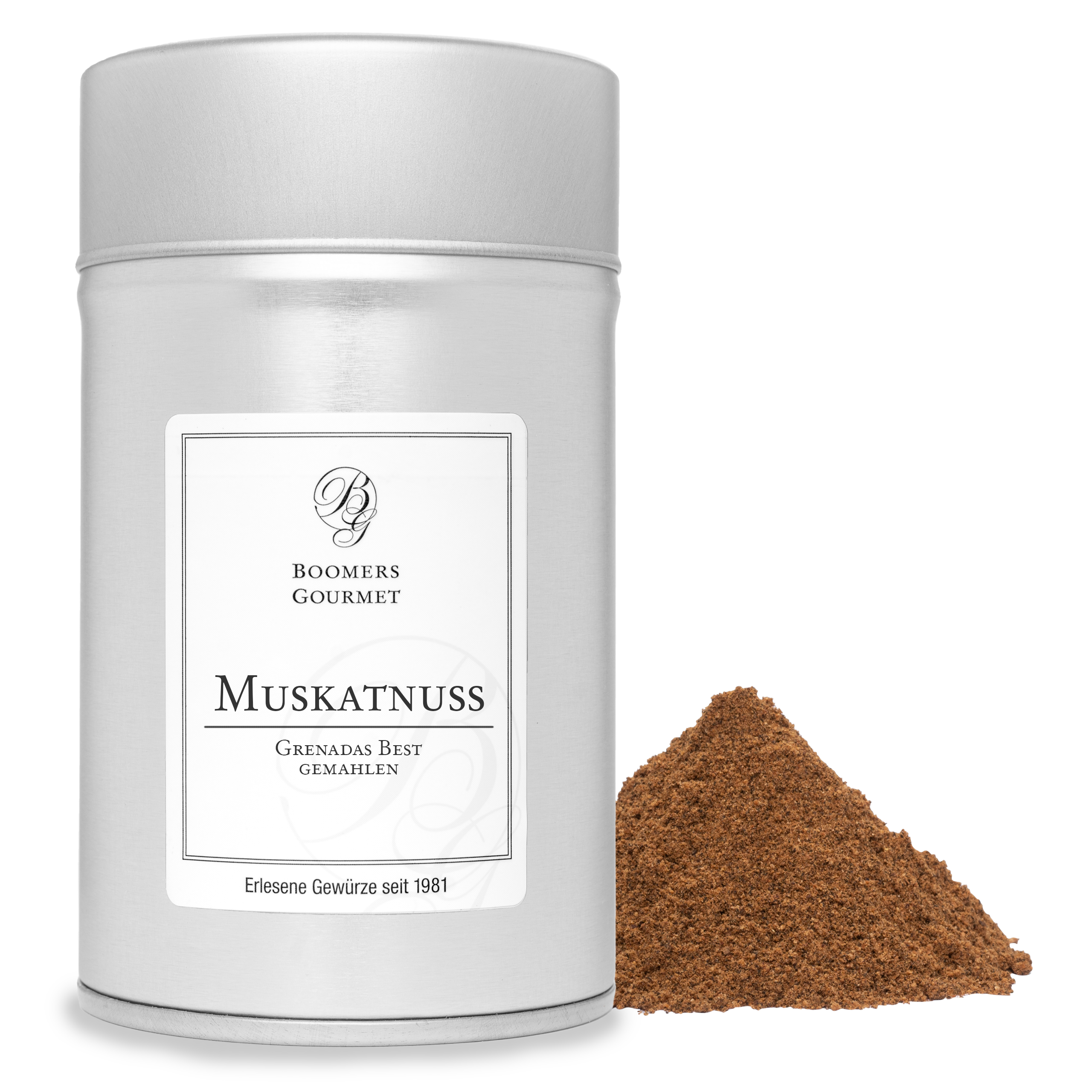 Muskatnuss Grenadas Best", gemahlen"